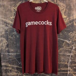USC Carolina Gamecocks T Shirt Red Side Medium Barefoot Campus Outfitter